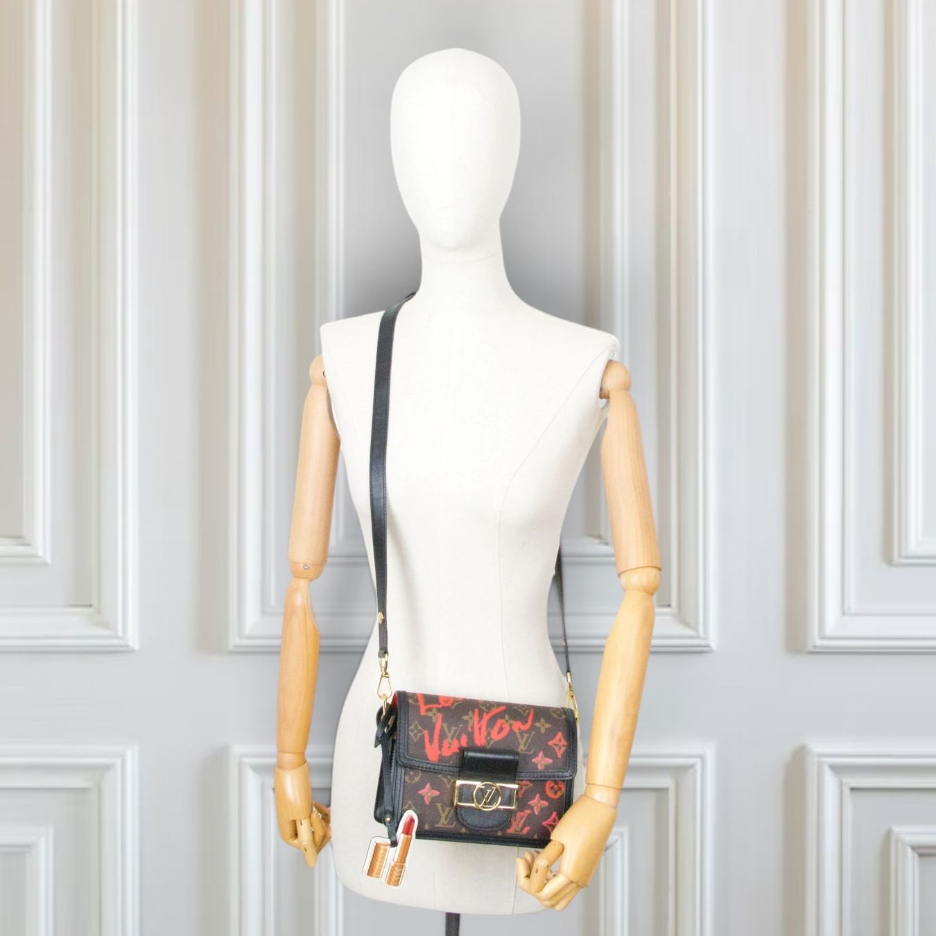 Louis Vuitton Borse da donna: Louis Vuitton Mini Dauphine Fall in Love – Usato da Binningen venduto da Designerlabels 2