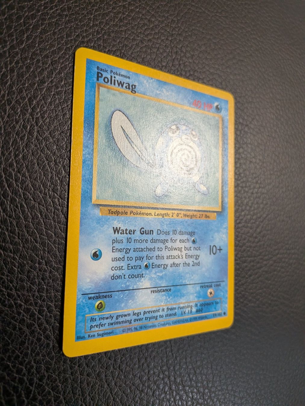 Pokémon Carte collezionabili: Base Set Poliwag 59/102 Ab 1 – Usato da Paradiso venduto da Pkmn10 1