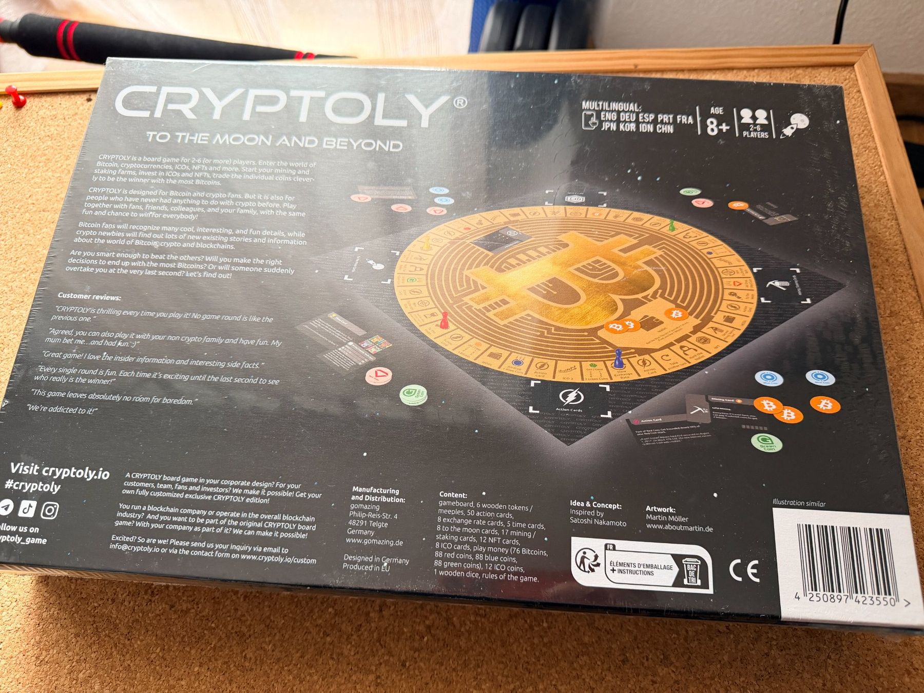 Giochi: CRYPTOLY To The Moon and Beyond Brettspiel – Nuovo e nell'imballaggio originale da Binningen venduto da samorga21 2