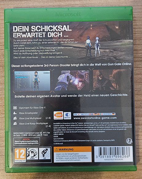 Microsoft Giochi: Sword Art Online - Fatal Bullet – Usato da Winterthur venduto da Men_in_black 1