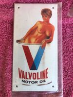 Valvoline motor oil pin up werbung