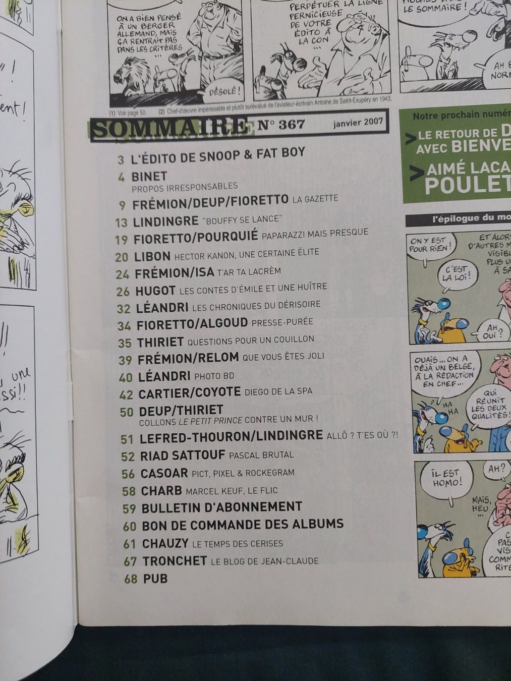 Comics: Fluide Glacial No 367 Janv. 2006 TBE – Gebraucht aus Genève von Blu_BD 2