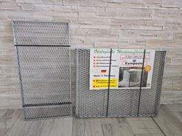 BRISTA Streckmetall Komposter 100x100x80 cm inkl. Deckel
