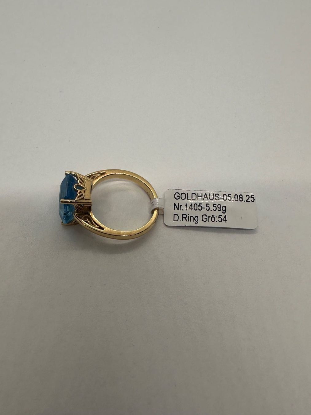 Anelli: Echt 14K Gold Ring – Usato da Luzern venduto da Luzern-Goldhaus 3