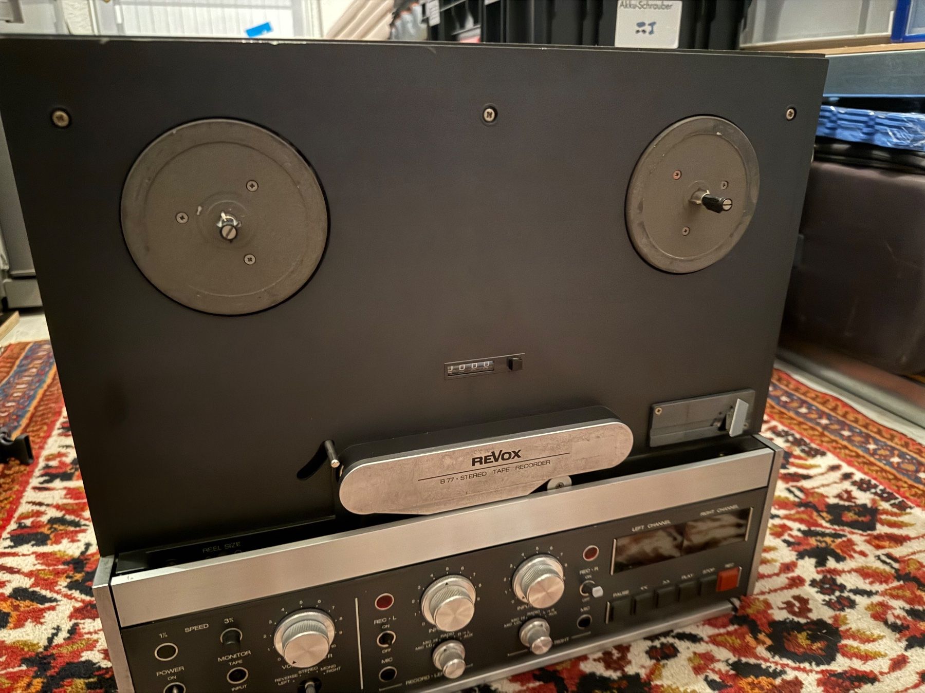 Revox Bandmaschinen: REVOX B-77 MK II – Defekt aus Aeschiried von pidu58
