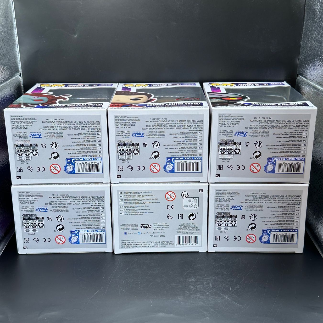 Funko Statuette: Funko Pop Marvel What If...? 6Stk Sammlung – Usato da Düdingen venduto da Nerdworld 3