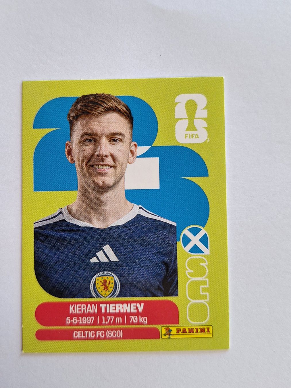 Panini Carte collezionabili: Panini Kieran Tierney SCO 4 – Nuovo (secondo la descrizione) da Romanens venduto da Crocette