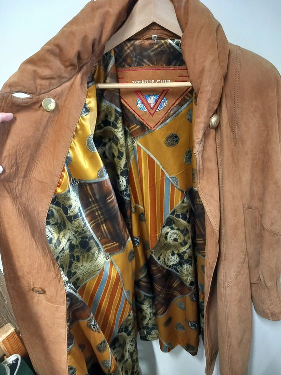 Cappotti: Retro Ledermantel Venus Cuir Gr.M – Usato da Gwatt (Thun) venduto da umwelt-brocki 1