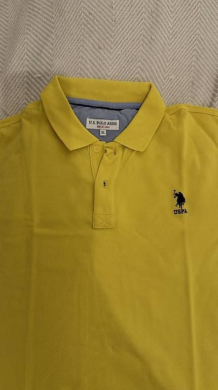Polo-Shirts: US Polo Shirt gelb – Gebraucht aus Brunnen von sea_c7bm 1