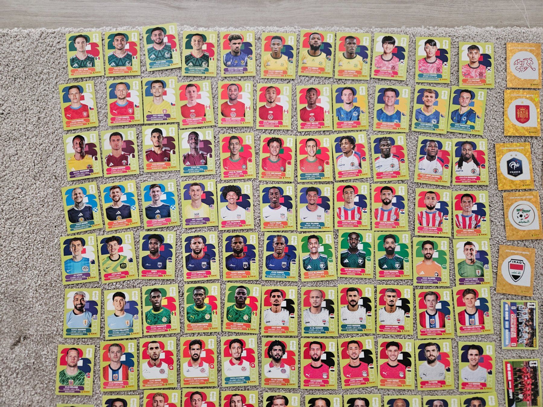 Panini Album: 183 verschiedene Panini-Bilder 2026 – Usato da Hinwil venduto da 97 1