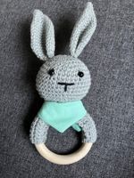Hasenrassel grau/mint