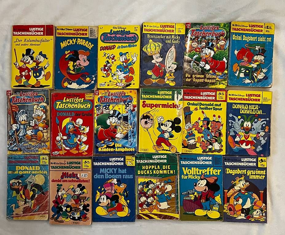 Fumetti: Lustige Taschenbücher Nr. 1-72 – Usato da Dotzigen venduto da PiabeiRicardo 1
