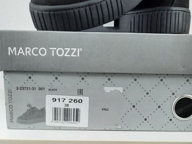 MARCO TOZZI Damen Plateau Sneaker Gr. 36 9