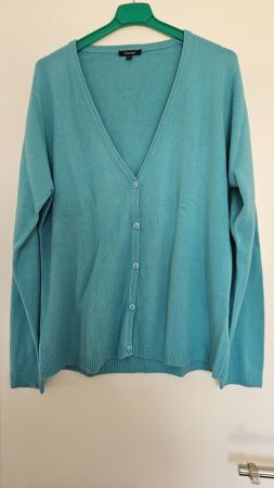Giacchettino azzurro tg.XL Essentiel acrilico