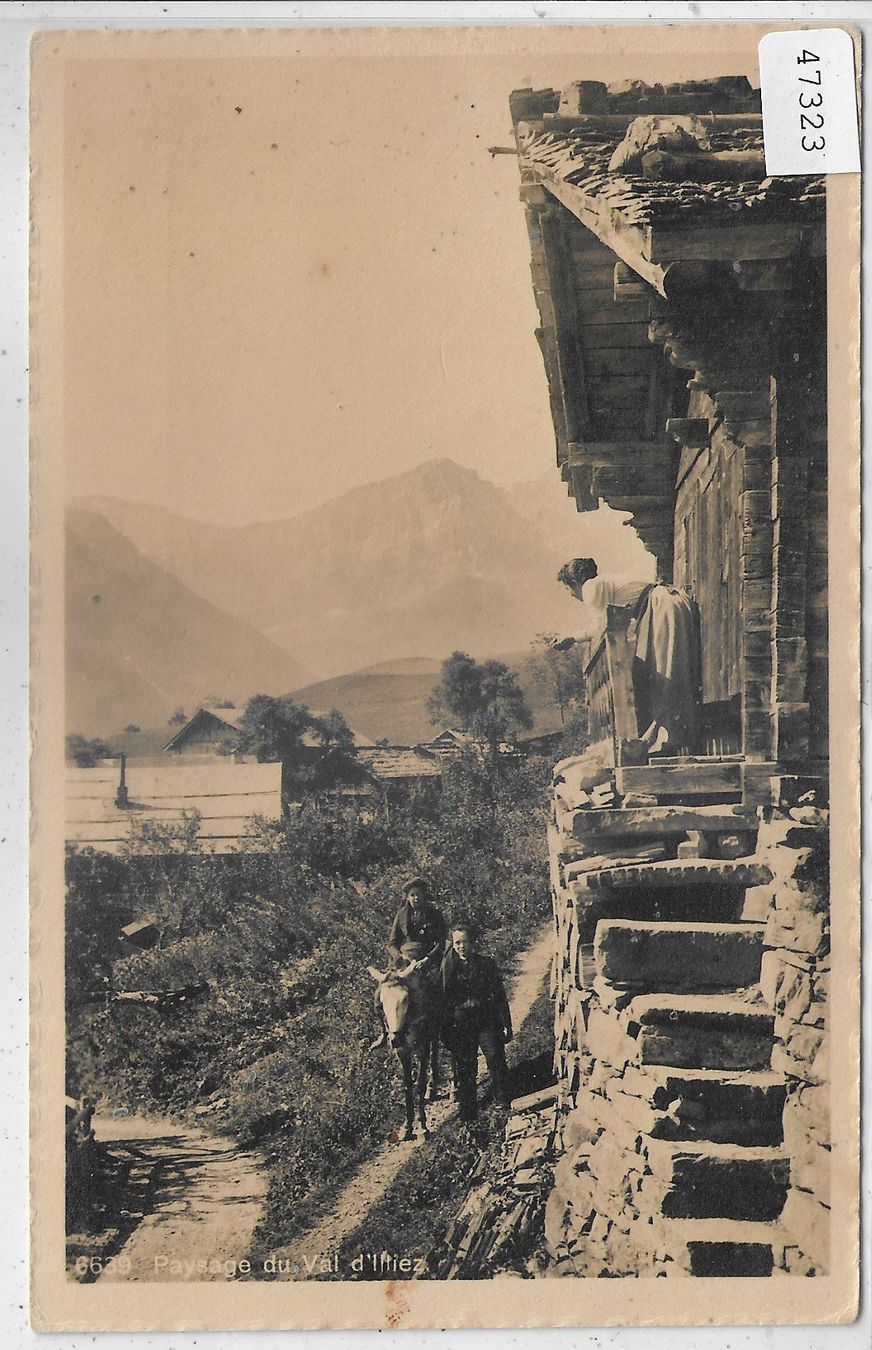 Cartoline postali: Paysage du Val d'Illiez – Usato da Ettingen venduto da Kartenplanet