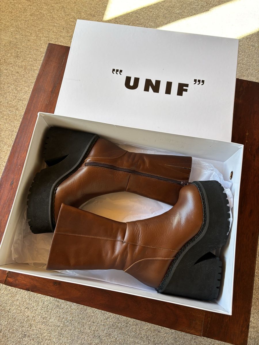 Unif Scarpe da donna: UNIF Lederstiefel 35  – Nuovo (secondo la descrizione) da  venduto da