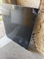 Acrylglas Platte schwarz glänzend 