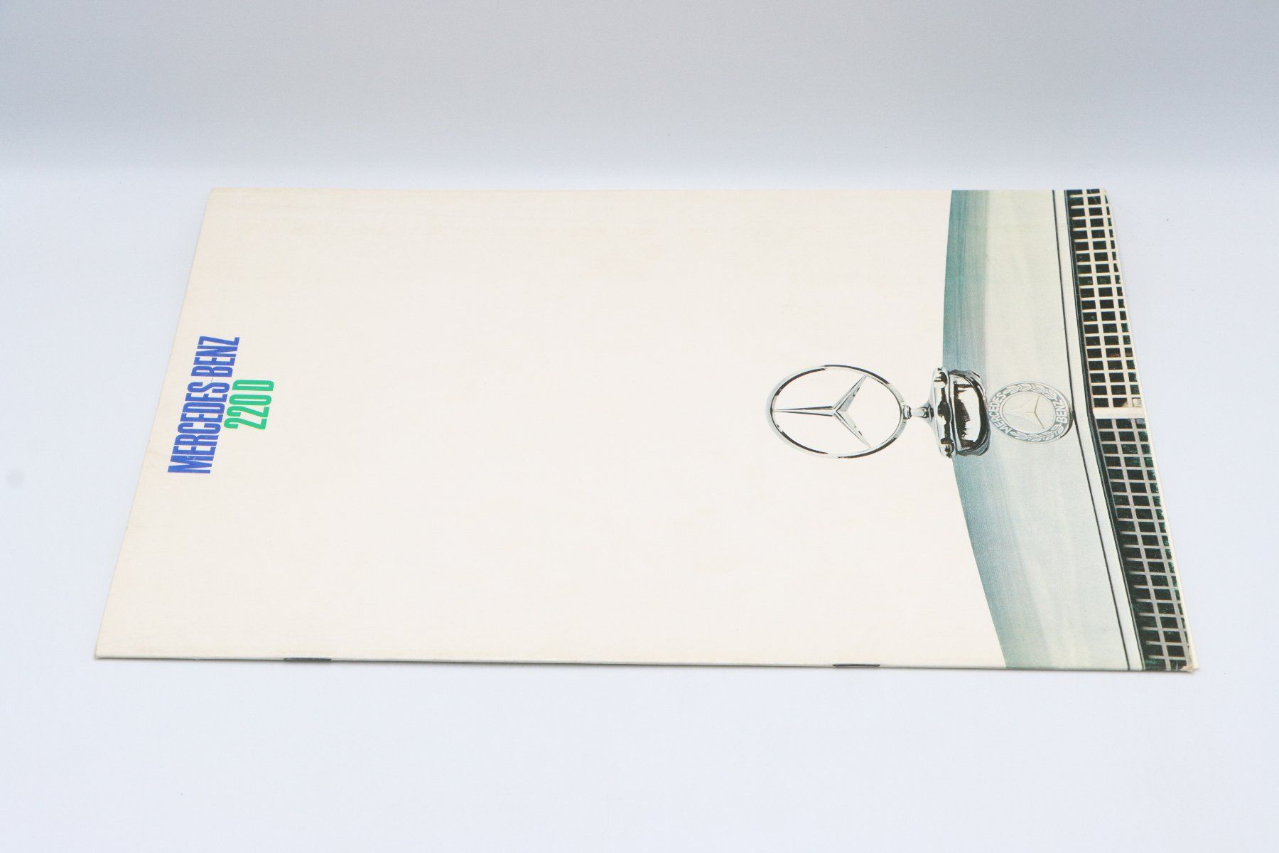 Mercedes-Benz Documenti: Mercedes 220D 1967 Prospekt – Usato da Bühl b.Aarberg venduto da Collectorpassions 8