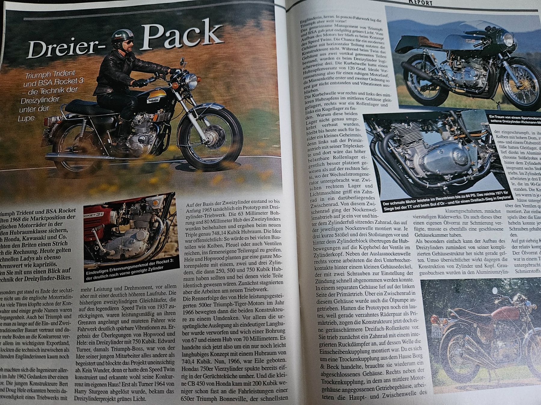 Sonstiges Fahrzeugzubehör: Oldtimer Praxis 2/00 Opel Manta BSA Rocket 3 Trident AWO xx – Gebraucht aus Flawil von sr1_f6st 6