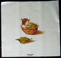 1 STK LEINEN PATCHWORKSTOFF, 20x20 cm