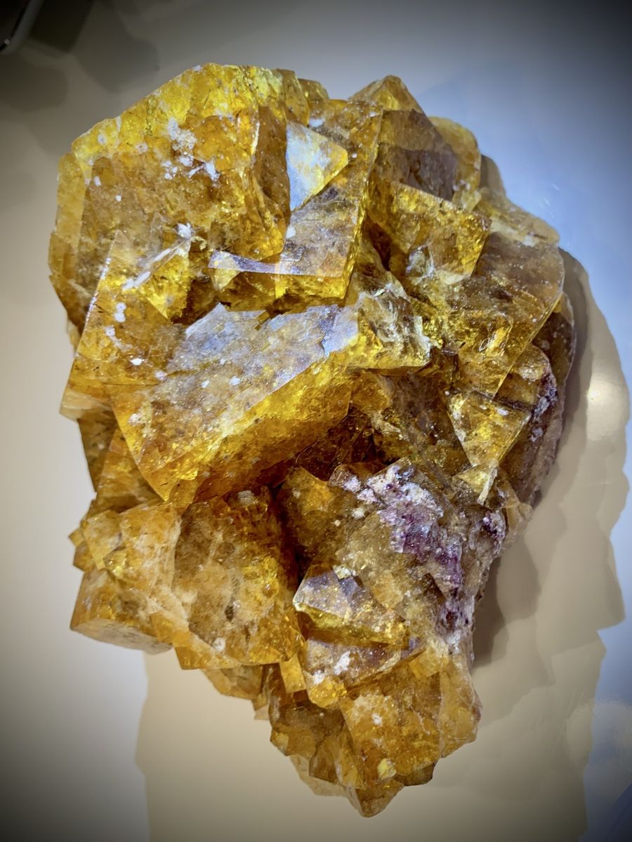 Minerali & Pietre curative: Fluorit 2,3 Kg mit Superfarbe – Nuovo e nell'imballaggio originale da Seeberg venduto da Mono1 1