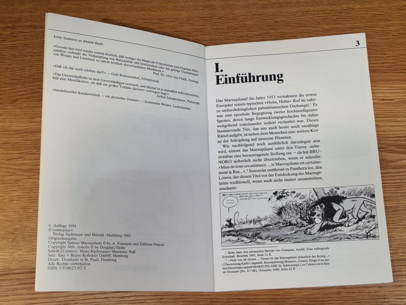 Fumetti: HUBA HUBA Das Marsupilami Buch - comicplus+ 1991 – Usato da Winterthur venduto da stufaphi 1