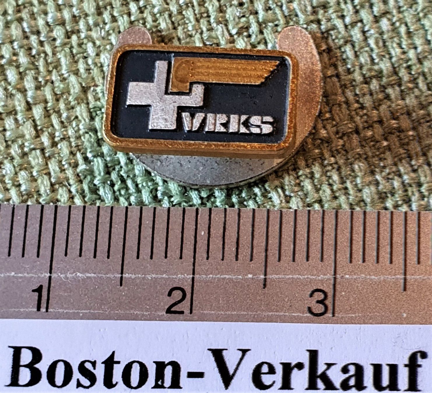 Bottoni: C837 - Revers Knopf VRKS Schweiz Suisse – Usato da Reinach BL venduto da Boston-Verkauf 3