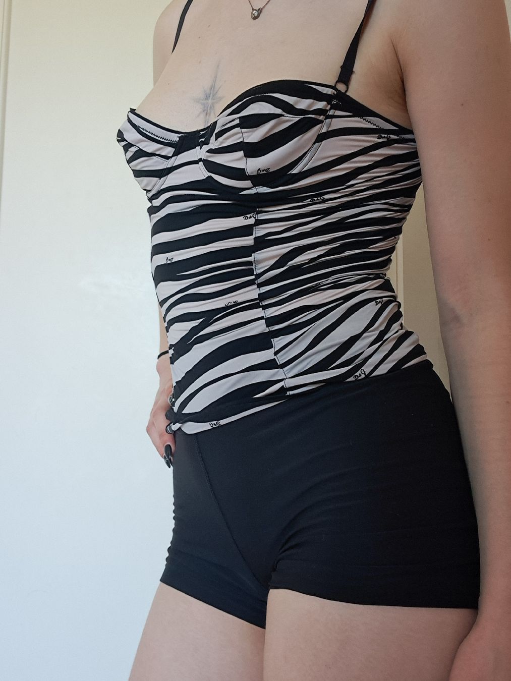 Dolce & Gabbana Top: D&G Zebra Corset Top 70B – Usato da Wädenswil venduto da FrieBro 4