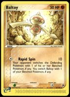 Baltoy 32/100 Pokémon EX Sandstorm