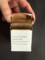Packung Objektträger 50 Stück 76 x 26 mm NEU