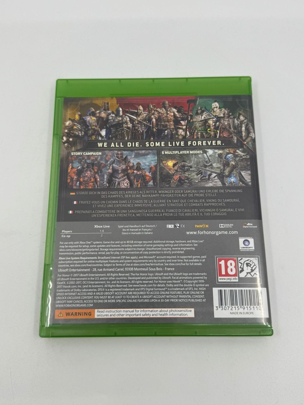 Giochi: For Honor (XBOX One) – Usato da Herisau venduto da Seyashop1 2