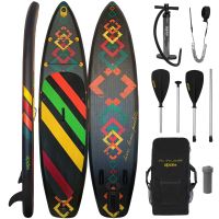 Stand up Paddle Board bis 200kg - Komplettset - BLACK