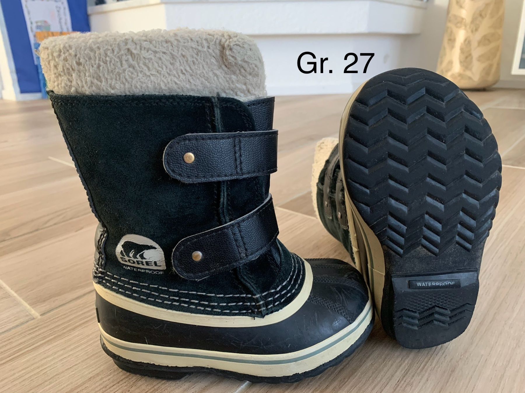 Sorel Scarpe per ragazzi: Sorel Winterstiefel Gr. 27 schwarz – Usato da Rudolfstetten venduto da Joyw