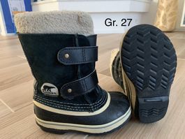 Sorel Winterstiefel Gr. 27 schwarz