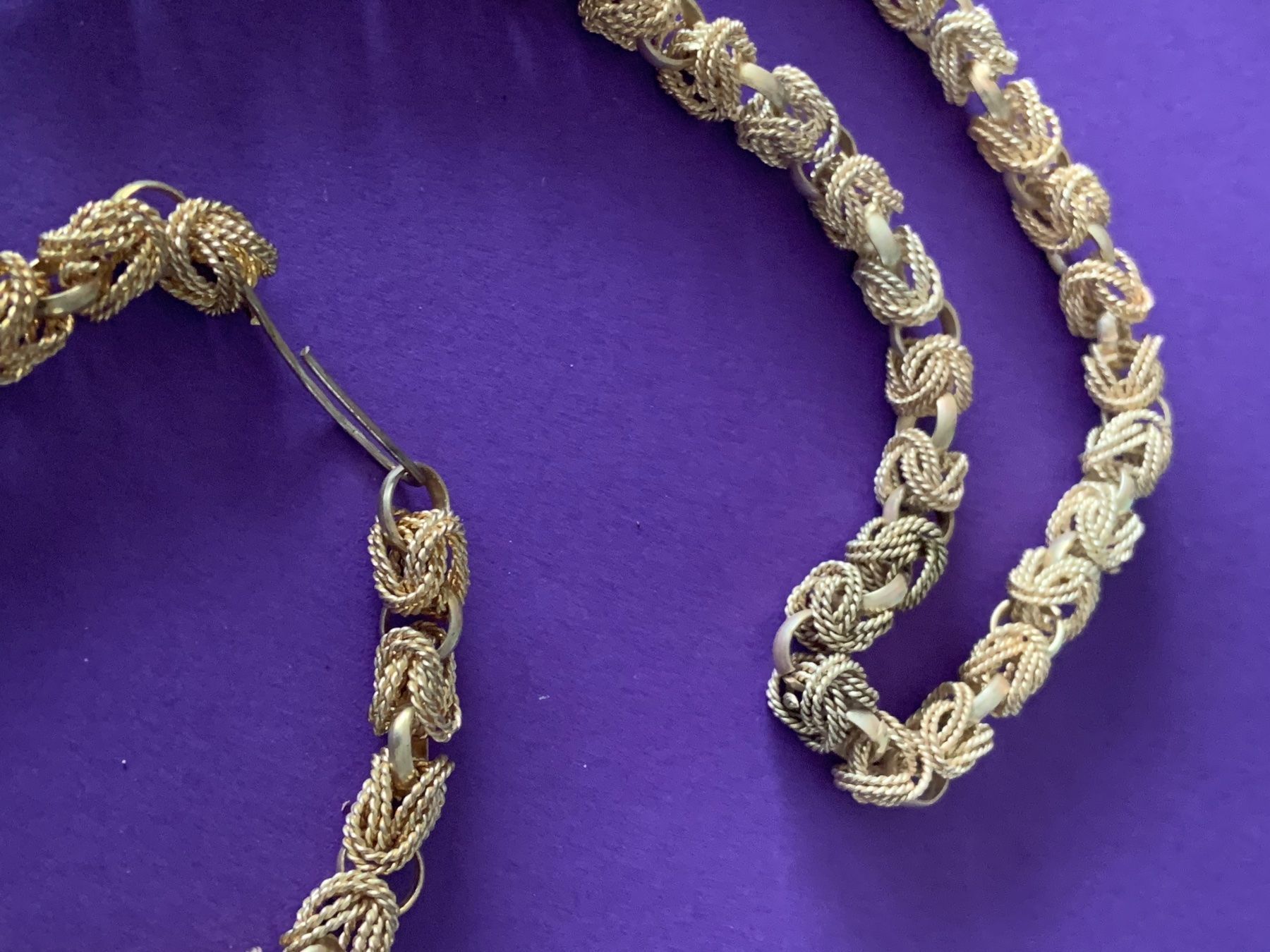Catenine: Silberkette & Bracelet vergoldet! – Usato da Dittingen venduto da Bijoubelle 3