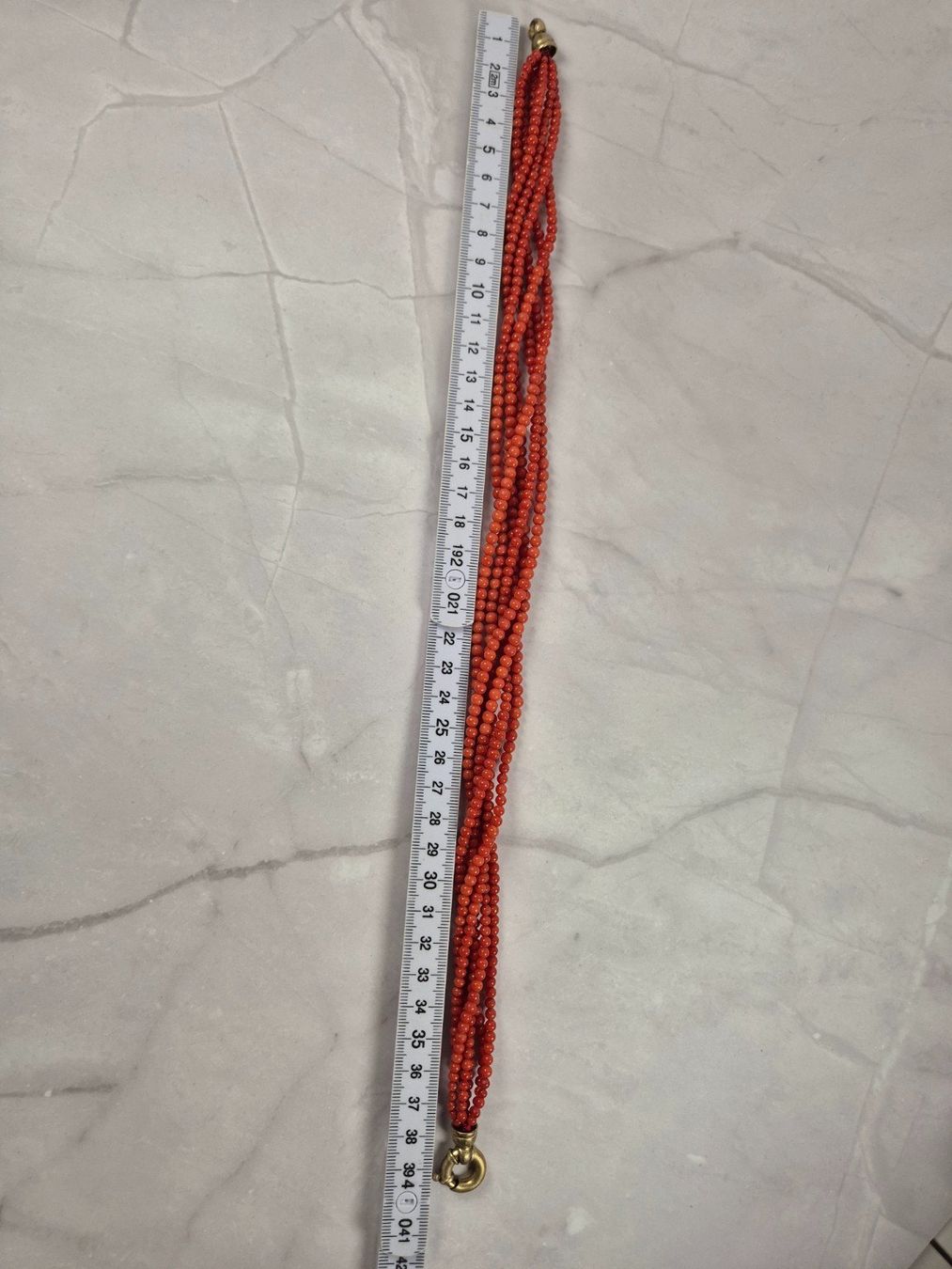 Catenine: Collier ancien composé de plusieurs rangs de corail rouges – Nuovo (secondo la descrizione) da Sugnens venduto da Madteus82 3