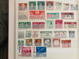 DDR 1961 Lot gestempelte Briefmarken