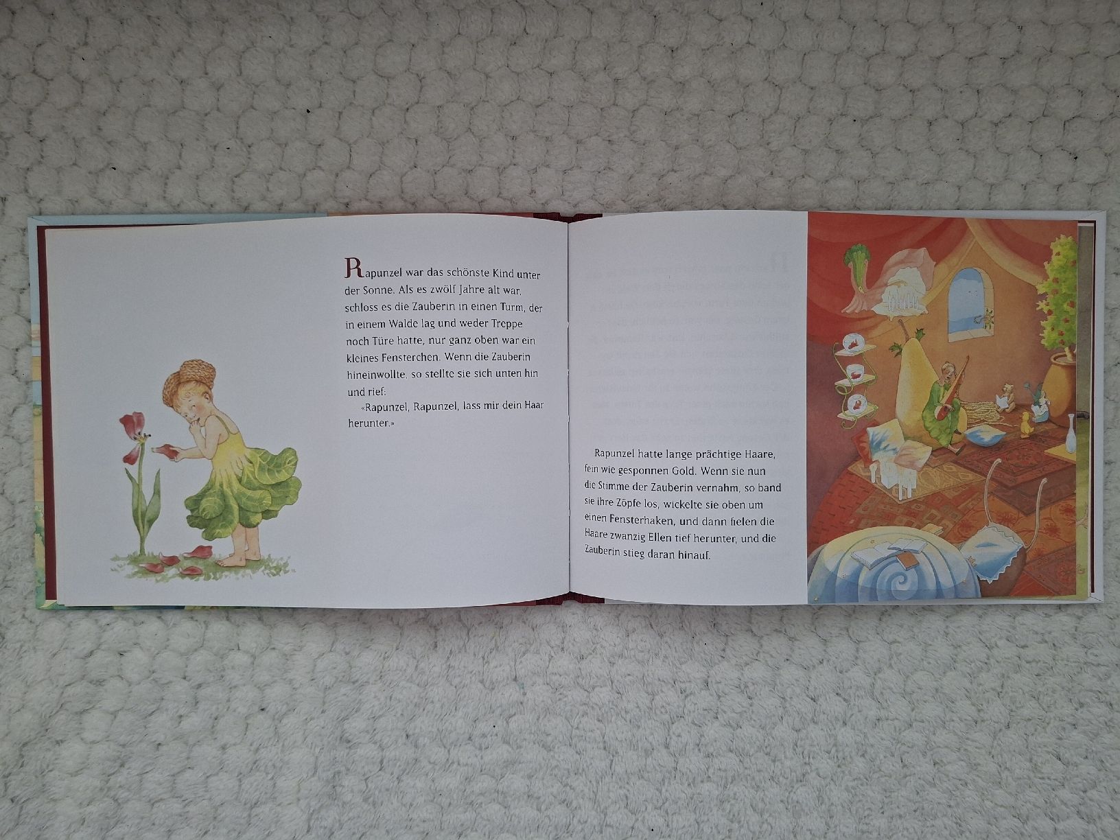 Livres: Kinderbuchklassiker: Rapunzel (Brüder Grimm) – D'occasion à Balterswil par Steineparadies 1