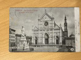 Alte Ansichtskarte Florenz, Italien, Top Zustand, Rarität