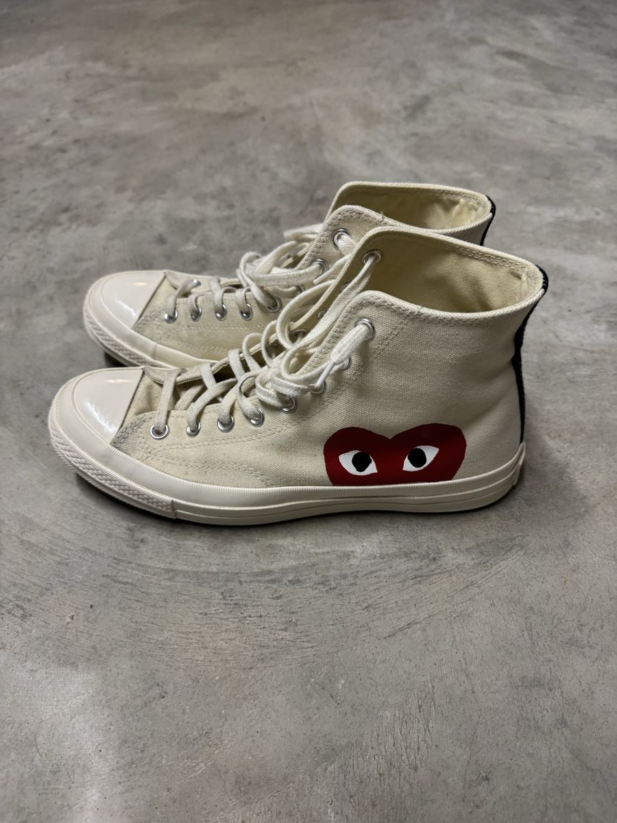 Comme Des Garcons Scarpe da uomo: Comme des Garçons Converse Chucks Gr. 44 – Nuovo (secondo la descrizione) da Langenthal venduto da paxcal 2