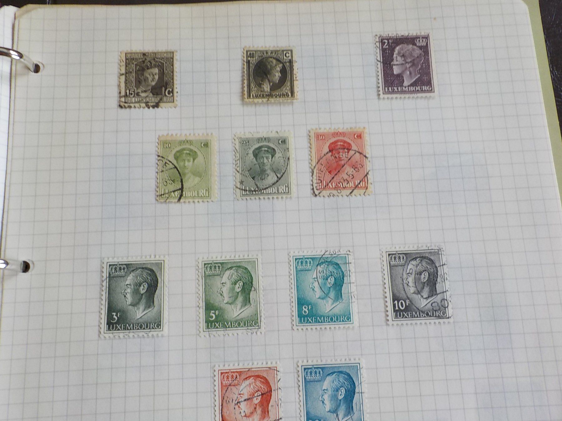Tutti i francobolli: Briefmarken Europa, grosser Posten im Ringbinder mit Falz o – Usato da Ebikon venduto da alanchal 7
