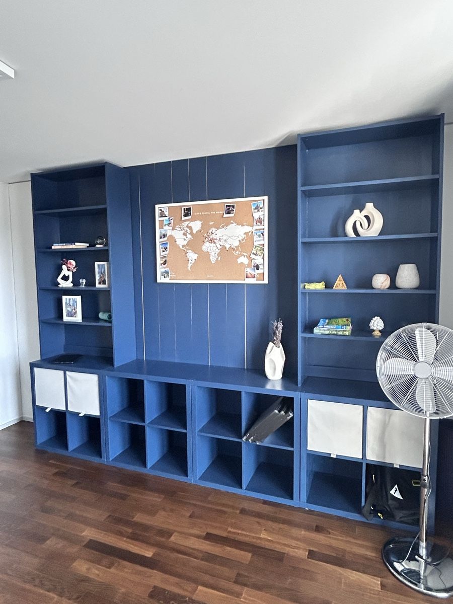 Ikea Regale: Home library built-in DIY – Neu (gemäss Beschreibung) aus Zürich von mdi_gv7f 1