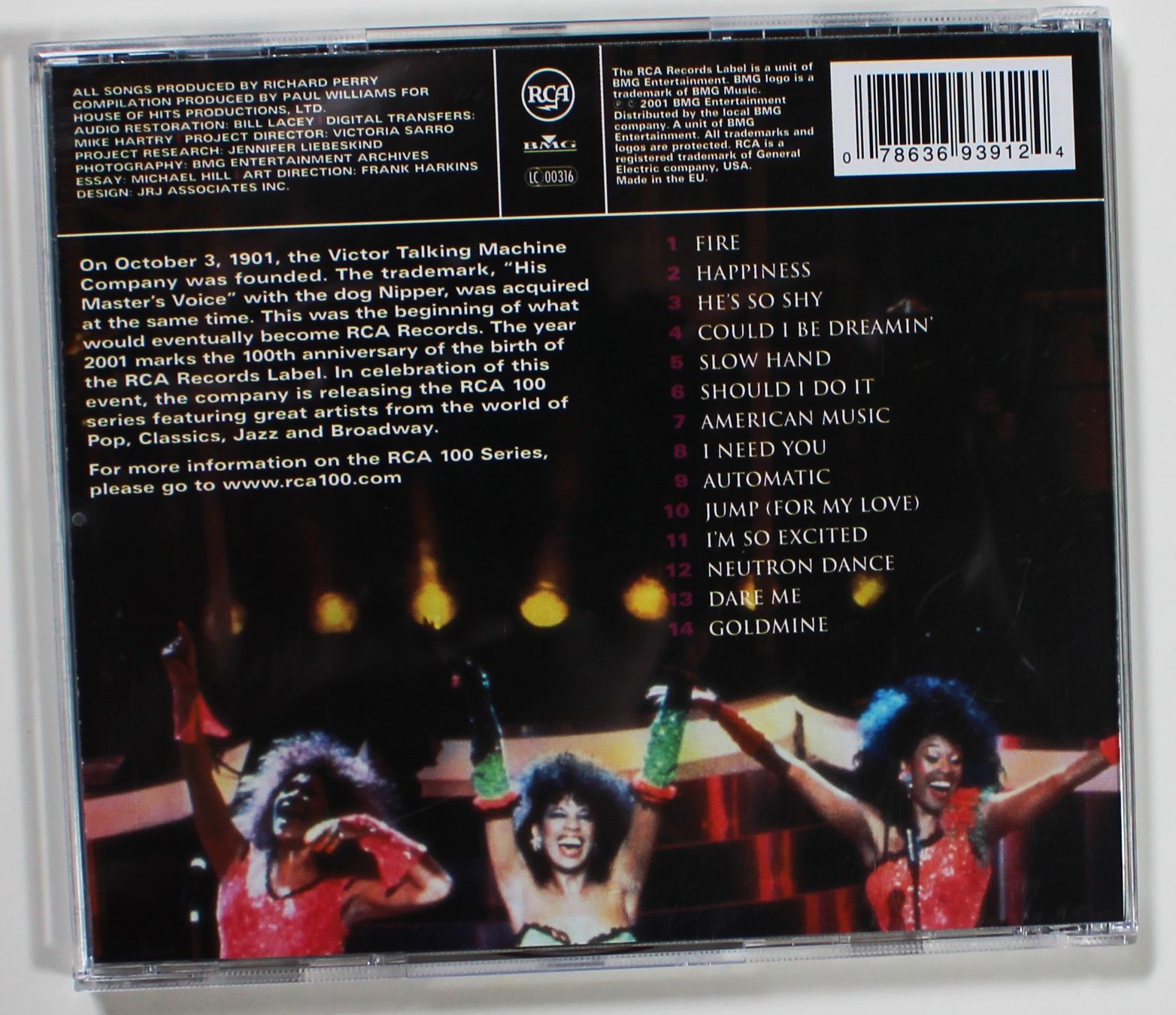 CDs: CD - THE POINTER SISTERS - HITS! Best of... – Gebraucht aus Brüttisellen von Collector-Corner 2