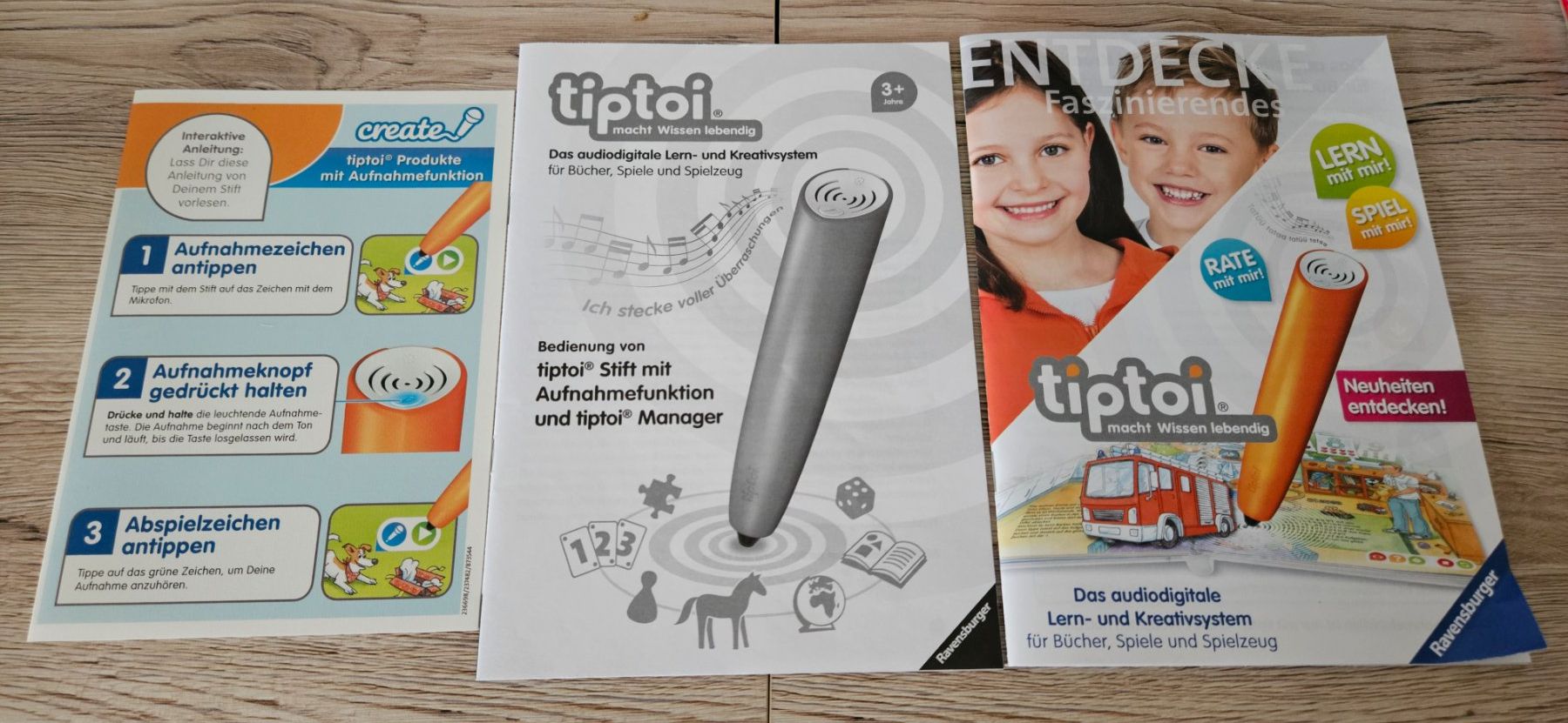 Ravensburger Spielzeuge: Ravensburger tiptoi Stift mit Aufnahmefunktion (CREATE) – Gebraucht aus Frasnacht von Milka_1981 1