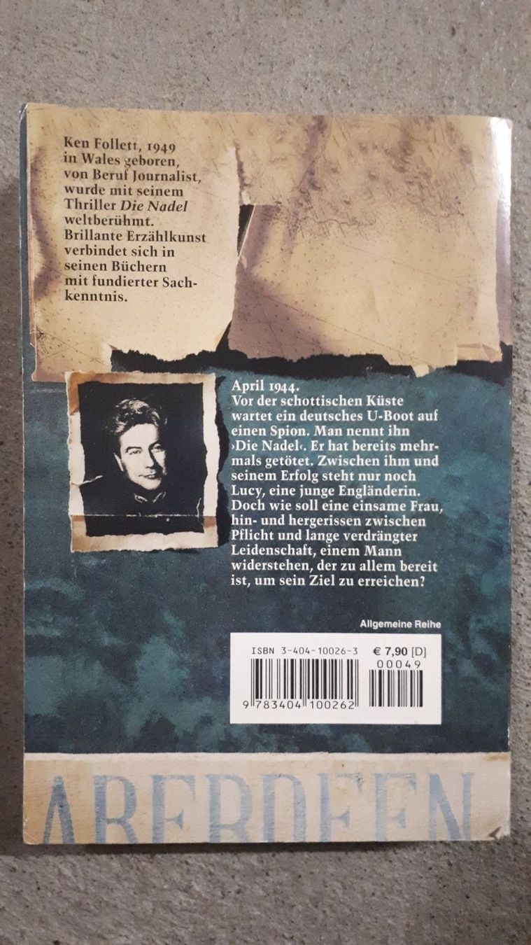 Libri: Ken Follett   Die Nadel – Usato da Basel venduto da Alacant 1