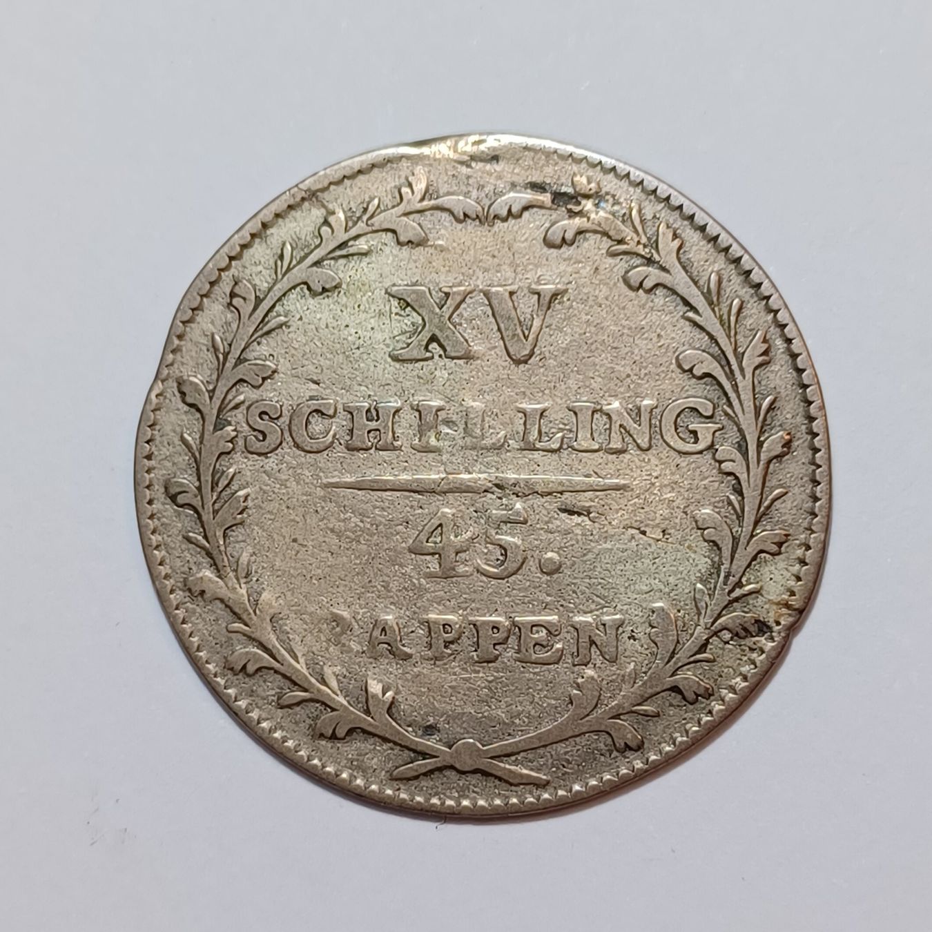 Alle Münzen: 15 Schillinge 1813 Glarus – Gebraucht aus Pfäffikon ZH von Schweizer_Muenzen