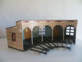 Märklin Spur 0: Ringlokschuppen 2114 von 1910, Blech, o. OVP