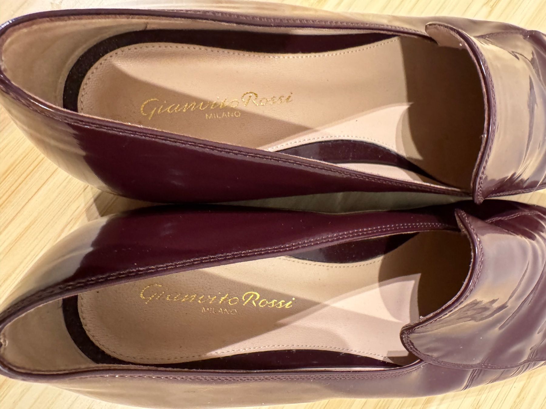 Gianvito Rossi Scarpe da donna: Gianvito Rossi Lackleder Loafer Gr. 39 – Usato da Winterthur venduto da CamiStore 4