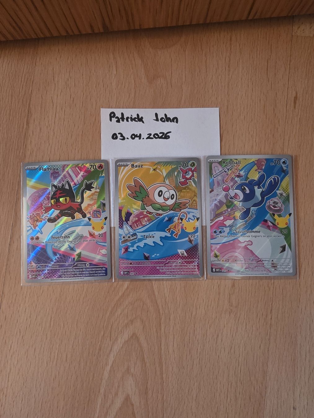 Spiele: Pokémon First Partner Alola DE – Neu (gemäss Beschreibung) aus Tscheppach von Patrick-John