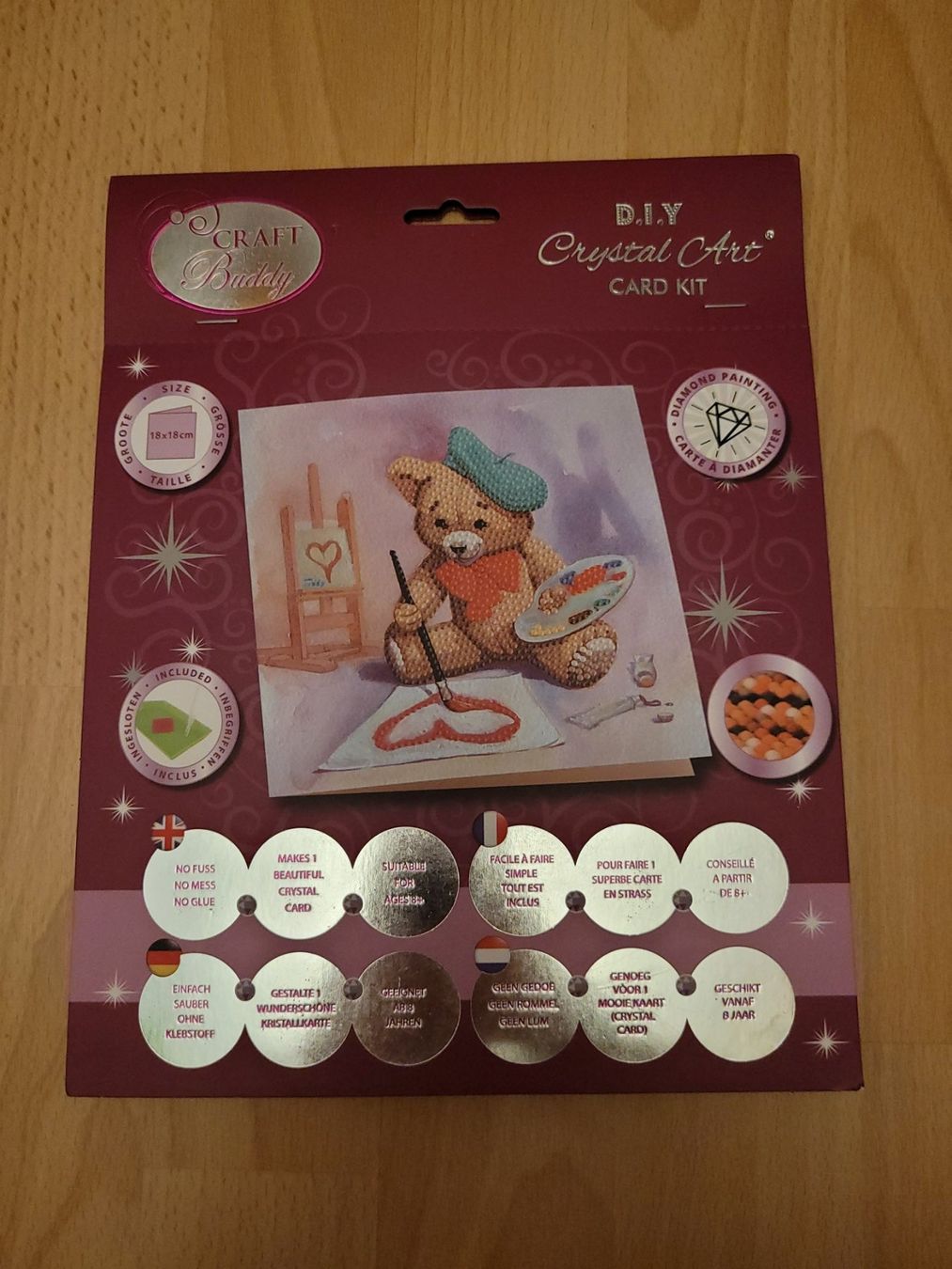 Kit bricolage: Diamond-Painting Teddy neu! – Nuovo e nell'imballaggio originale da Inwil venduto da Flower2325